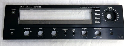 Vintage Fisher CA-880 Studio Standard Integrated Amplifier  Face Plate ~PARTS~-image