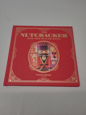 Fao Schwarz The Nutcracker And The Mouse King Christmas Faux Leather Bound Book-image