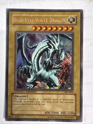 Blue-Eyes White Dragon BPT-003 2002 Collectors Tin Limited Edition-image