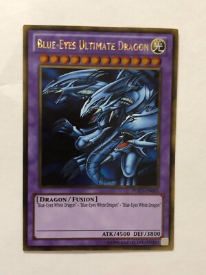 Yugioh Card Blue Eyes Ultimate Dragon PGLD-EN055 Near Mint-image