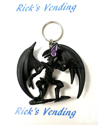 Yu-Gi-Oh Yugioh Keychain Keyring Red Eyes Black Dragon-image