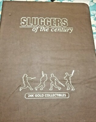 Ruth Maris McGwire Sosa SLUGGERS OF THE CENTURY 24K GOLD # 18/1998-image