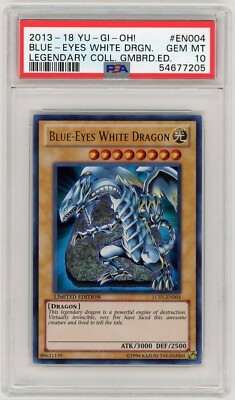 Blue Eyes White Dragon LC01 PSA10 - Brand New - Yugioh !!! Quantity Available-image