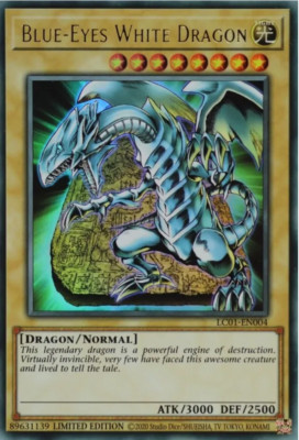 1X NM Blue-Eyes White Dragon - LC01-EN004 - Ultra Rare Limited Ed-image