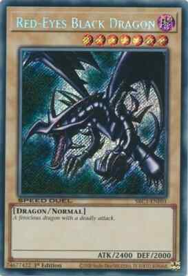Red-Eyes Black Dragon SBC1-ENF01 Secret Rare Speed Duel: Streets of Battle City-image