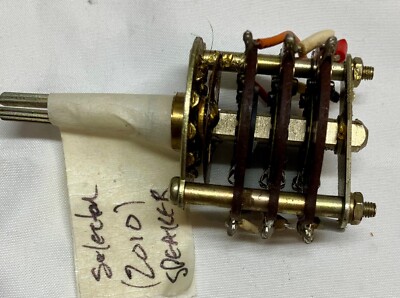 Fisher RS-2010 receiver, selector switch-image