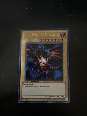 Yu-Gi-Oh! TCG Red-Eyes B. Dragon Legendary Collection LC01-EN006 Limited Edition-image