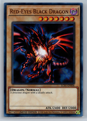 Yugioh Red-Eyes B. Dragon LC01-EN006 Ultra Rare Limited Edition NM 006-image