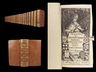 1627 Respublica Travel Voyages Elzevier Brazil Islam Persia 28v 1-of-a-kind SET-image