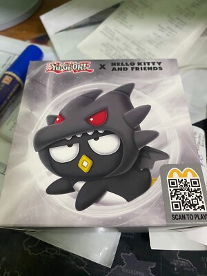 2 Box YuGiOh! McDonald’s Hello Kitty Badtz Maru Red Eyes Black Dragon-image