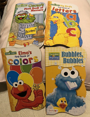 Sesame Street Board Book Set of 4-image