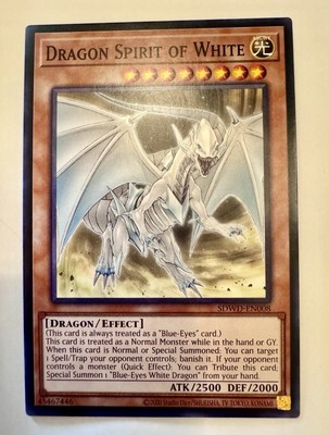Dragon Spirit of White | SDWD-EN008 | SD: Blue-Eyes White Destiny Unlimited Misp-image