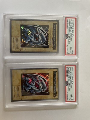 1998 Blue Eyes White Dragon Bandai Psa 8 3rd Gen #118 -image