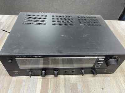 Fisher Studio Standard CA-880 Black 120V Stereo Integrated Amplifier TESTED-image