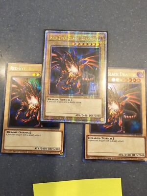 Yu-Gi-Oh! TCG Red-Eyes B. Dragon Legendary Collection (set of 3)-image