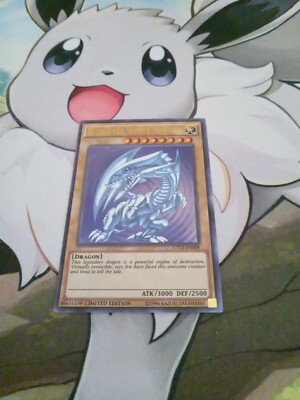 Yugioh Blue-Eyes White Dragon CT13-EN008 Ultra Rare Limited Edition NM-image