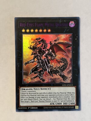 Yu-Gi-Oh! TCG Red-Eyes Flare Metal Dragon (Purple) Legendary Duelists: Season 1-image