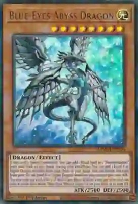 Blue-Eyes Abyss Dragon - MAMA-EN056 - Ultra Rare - 1st Edition - Near Mint-image
