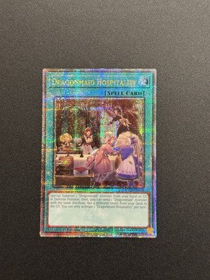 2024 YUGIOH RA03 QCR SECRET RARE DRAGONMAID HOSPITALITY NM-image