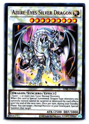 Saga of Blue-Eyes White Dragon #SDBE-EN040 Azure-Eyes Silver Dragon (UR)-image