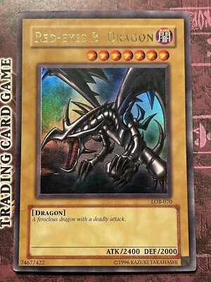 Red-Eyes B. Dragon - LOB-070 - Ultra Rare - Unlimited Edition - HP-image