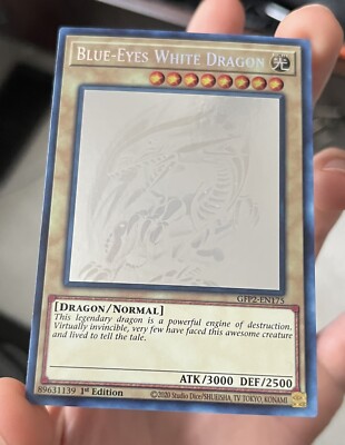 Yu-Gi-Oh! Blue-Eyes White Dragon GFP2-EN175 Ghost Rare 1st Edition NM -image