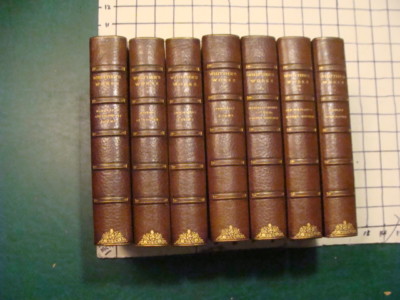 Original complete 7 volume WHITTIER'S WORKS, complete - 1892 very very nice-image