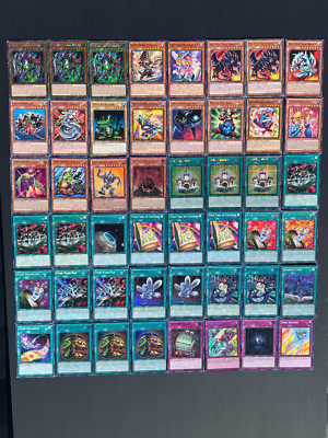 YUGIOH TOON DECK- BLACK LUSTER SOLDIER- MAGICIAN- BLUE-EYES- RED-EYES KINGDOM NM-image