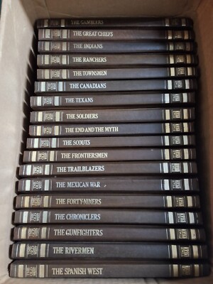 VTG Time Life Books THE OLD WEST Complete Series Set 26 Vol with Master Index-image