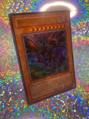 Yu-Gi-Oh! Red-Eyes Darkness Dragon SD1-EN001 1st Edition Ultra Rare NM-image