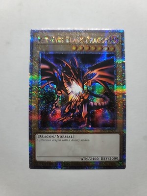 Red-Eyes Black Dragon (Quarter Century Secret Rare) LC01-EN006 Legendary...-image