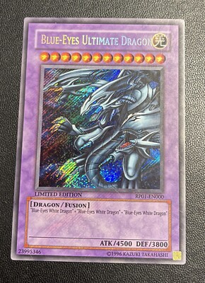 Blue-Eyes Ultimate Dragon RP01-EN000 NM/LP Limited Edition-image