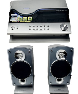 Fisher TAD-MCR350M Micro Stereo System Tape/CD Player/Radio TESTED-image