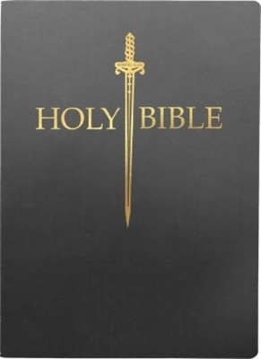 KJV Sword Bible, Large Print, Black Ultrasoft (Leather Bound)-image