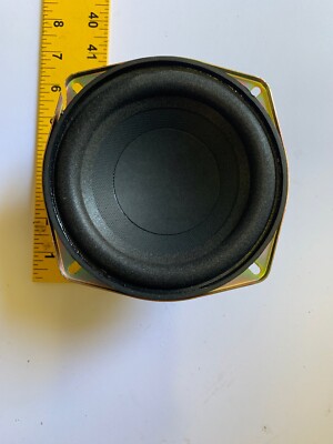 Used Replacement Speaker.4 ohm Home Audio woofer.Bass Speaker Fisher East tech-image