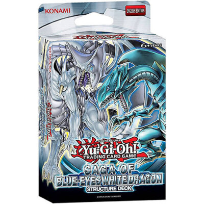 Yu-Gi-Oh Card - Structure Deck - SAGA OF BLUE-EYES WHITE DRAGON - New-image