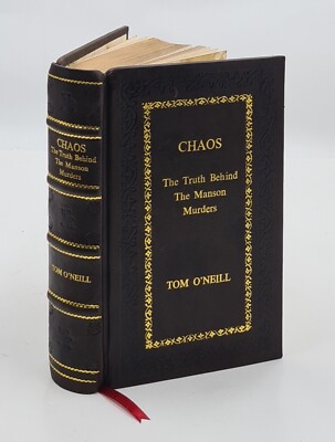 Chaos: Charles Manson, The Cia And The Secret History Of [Premium Leather Bound]-image