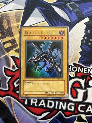 (STO) Yu-Gi-Oh! TCG Red-Eyes B. Dragon Joey SDJ-001 Unlimited VLP-image