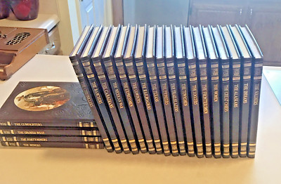 Vintage Lot of 22 Time Life Books The Old West Hardcover NICE SET-image