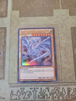 YUGIOH BLUE-EYES WHITE DRAGON MVP1-ENSE4 ULTRA LIMITED ED NM -image