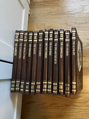 Vintage Time Life Books The Old West Series Lot 12 Vol Set Illustrated History-image