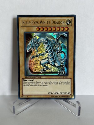 Yugioh - Blue-Eyes White Dragon - LC01-EN004 - Ultra Rare Limited Edition - NM-image