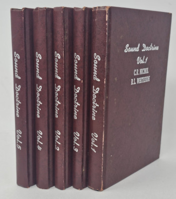 Sound Doctrine 5 Volume Complete Set by C. R. Nichol & R. L. Whiteside-image
