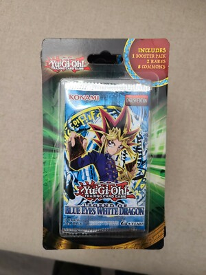 Yugioh Blue Eyes White Dragon Blister Pack -image