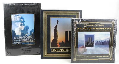 September 11th - Easton Press Set - 3 Vols - 9 /11 - Twin Towers - New York-image