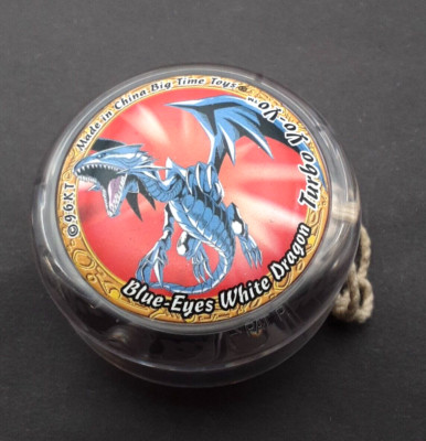 Vintage yu-gi-oh Turbo Yo-yo 96kt Yami Yugi Anime Blue Eyes White Dragon -image