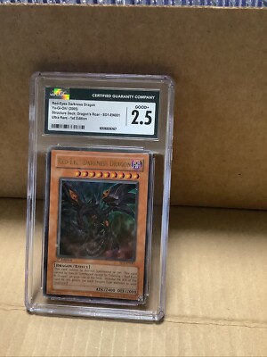 CGC 2.5- Red-Eyes Black Dragon GFP2-EN001 1st Edition Ghost Rare YuGiOh-image