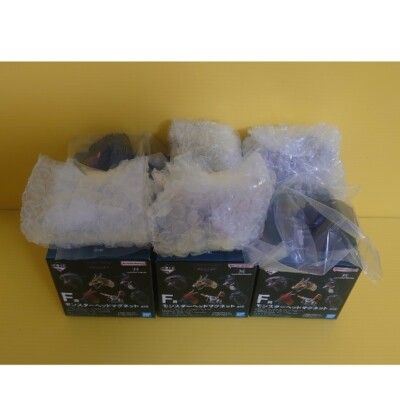 6-Piece Complete Set F Prize Monster Head Magnet All Types Godzilla Kong Lottery-image