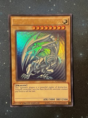 2016 Yu-Gi-Oh! Blue-Eyes White Dragon Ultra Rare Limited Edition CT13-EN008 NM-image