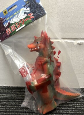 Magnet Godesu by Spectrum lab Orange Molding Painted Vinyl Figure Sofubi Japan-image